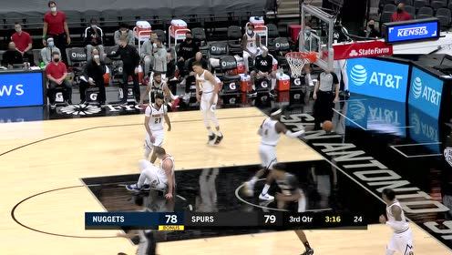 【NBA集锦】约老师补防不料脚底一滑 盖伊无人看防轻松上篮命中