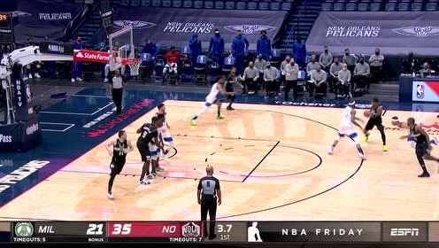 【NBA集錦】宛如銅墻鐵壁 英格拉姆最后一秒致命封蓋扇暈克萊格