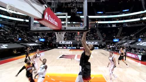 【NBA集锦】用节奏打得你一点脾气都没有 东契奇蜻蜓点水戏耍戈贝尔
