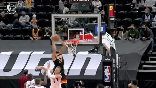【NBA集锦】这场康利主宰进攻 戈贝尔吃饼吃的好香