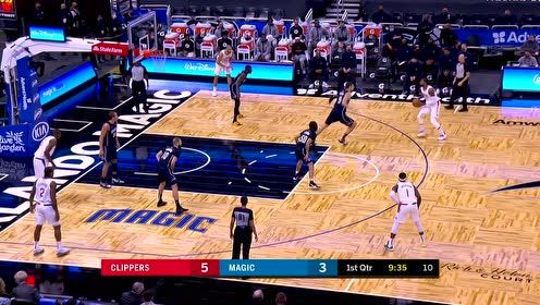【NBA集锦】羽雕弓长翎箭 保罗乔治外线精准三分