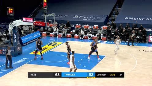 【NBA集錦】得到了哈登的祝福？歐文急停大號三分不要太穩(wěn)