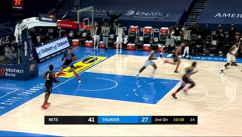 【NBA集錦】哈登這視野太廣闊 受包夾不慌張輕松分沙梅特飚遠(yuǎn)射