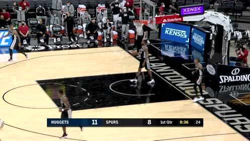 【NBA集锦】约老师展现绝佳大局观 一记基地妙传助哈里斯单臂扣篮