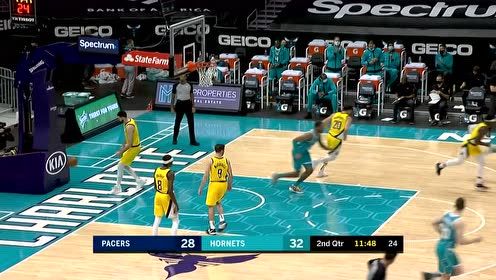 【NBA集錦】布里奇斯連線華盛頓 飛天遁地雙手暴扣