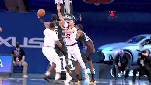 【NBA集錦】天冷請你吃火鍋！ 小南斯大帽扇飛佩頓上籃