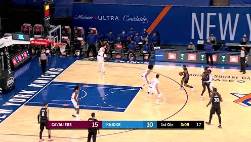 【NBA集錦】加蘭小手一抖 助阿倫空接暴扣