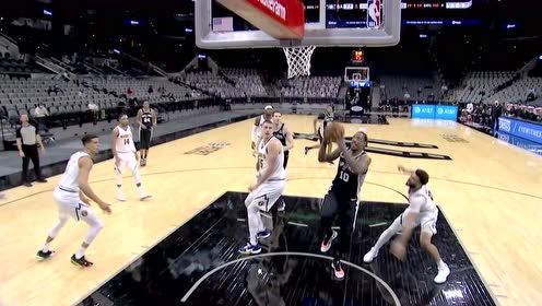 【NBA集锦】德罗赞欧洲步戏耍约老师 人逢突破将球上进