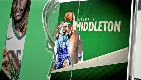 【NBA集錦】攻防美如畫！米德爾頓華麗翻身勾手上籃打成2+1