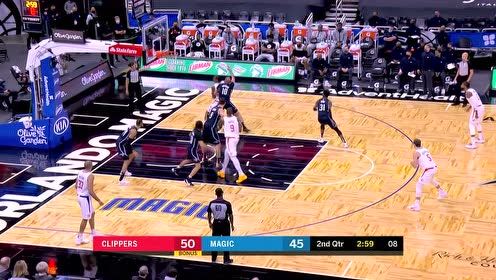 【NBA集锦】莱昂纳德稳定无比 乔丹式背身后仰精准命中