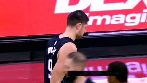 【NBA集锦】外线架起高炮台 武切维奇外线三分刷网命中