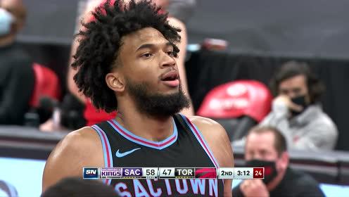 【NBA集锦】国王vs猛龙 第2节中文解说回放