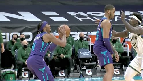 【NBA集錦】根本防不住 格拉漢姆頂著防守飚中三分