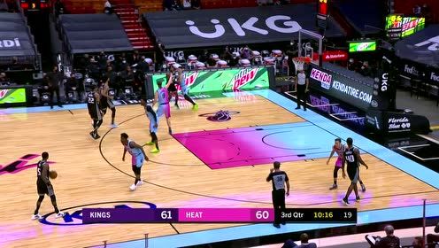 【NBA集锦】手感来啦! 希罗超远三分应声入网