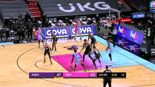 【NBA集锦】石破天惊! 怀特塞德逆天单臂补扣太劲爆