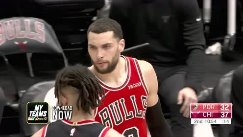 【NBA集锦】一来就是一串!拉文外线架炮连续轰筐无人能挡