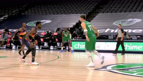 【NBA集錦】開場就很穩(wěn) 東契奇抬手三分一箭穿心