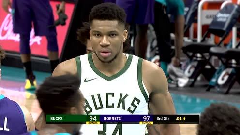 【NBA集錦】這波操作把我看傻了 最后一攻安排字母哥投三分？
