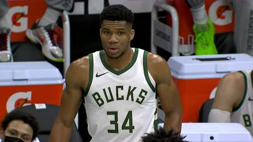 【NBA錄像回放 原聲】雄鹿vs黃蜂第3節(jié)英文原聲回放