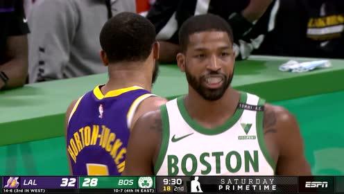 【NBA集锦】攻防转换教科书 沃克带球突破后撤步跳投杀入诛心