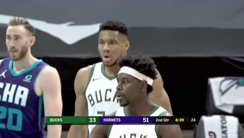 【NBA集錦】老虎開始發(fā)威 字母哥強(qiáng)勢出手打成2+1