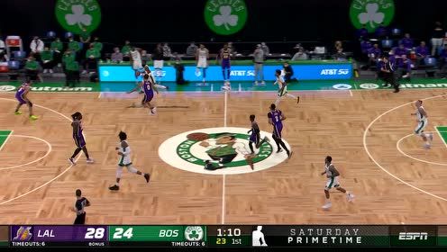 【NBA集锦】年轻人不禁夸 威廉姆斯抬手一记乌龙球为浓眉送上两分