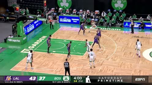 【NBA集锦】个人能力展露无遗！塔图姆外线强投三分无解飚射