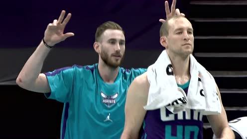 【NBA集錦】雨下整夜 黃蜂首節(jié)9記三分拔劍逐鹿