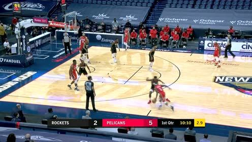 【NBA集錦】血布瀟灑后撤步投籃 甩了泰特一個(gè)踉蹌