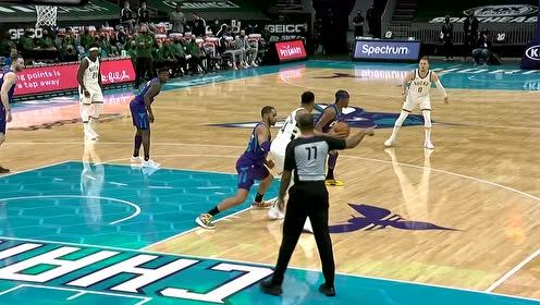 【NBA集錦】一步過掉防守 字母哥直殺內(nèi)線一步上籃