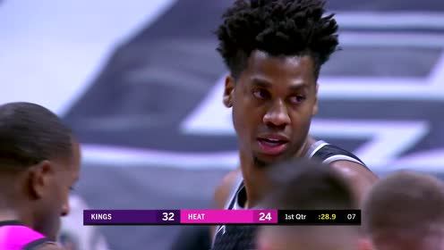【NBA集锦】昔日盖帽王重拾风采! 白边送巴特勒排球大帽