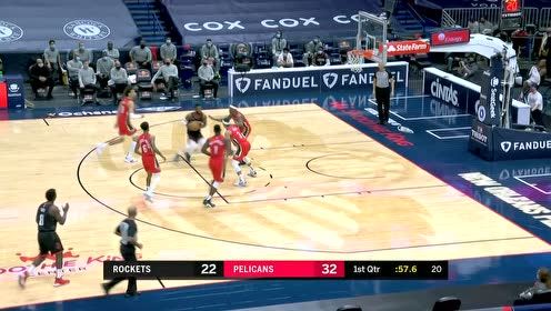 【NBA集錦】小禁區(qū)外就能直接起飛 錫安這快攻打得賞心悅目