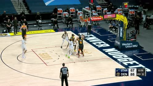 【NBA集錦】三分如雨下 爵士第三節(jié)單節(jié)命中8記三分球