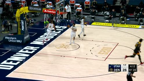【NBA集錦】英格爾斯假突真?zhèn)魑鹆?博格達(dá)諾維奇底角架炮精準(zhǔn)轟炸籃筐