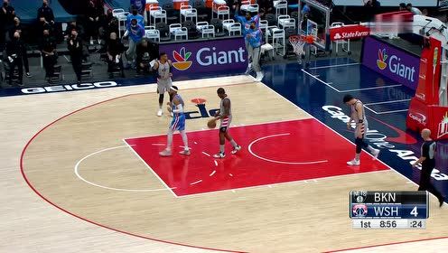 【NBA集锦】开场手感火热 杜兰特连飙两记三分拉大优势