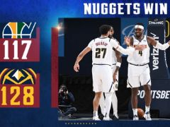 NBA常规赛：约基奇47+12+5，掘金128-117击败爵士，终结爵士11连胜