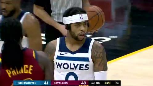 【NBA集锦】森林狼vs骑士第2节中文解说回放
