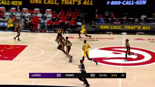 【NBA集錦】法拉利牌推土機(jī)！詹姆斯一路火花帶閃電強(qiáng)殺內(nèi)線