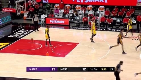 【NBA集錦】籃筐吱吱作響 科林斯連續(xù)狂野重扣虐筐