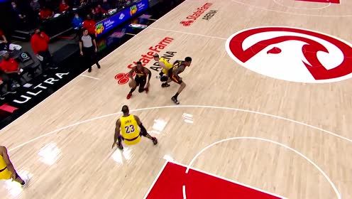 【NBA集錦】朗多變向一步過(guò)詹姆斯！直殺籃下輕取2分