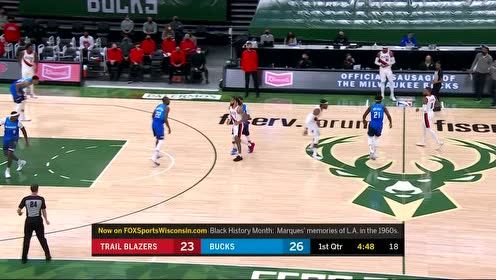 【NBA集錦】這是MVP的實力 字母哥人縫滑翔單臂戰(zhàn)斧劈扣