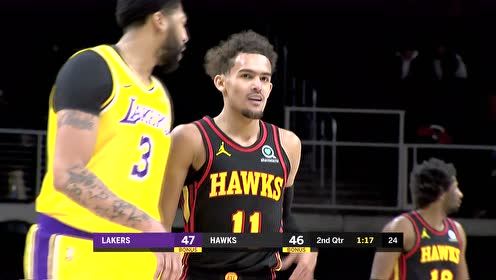 【NBA集錦】特雷楊一通操作猛如虎 出手就是三不沾