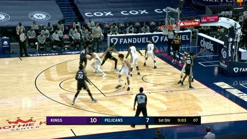 【NBA集锦】这都是小case!福克斯底线助飞巴格利华丽转体双臂暴扣