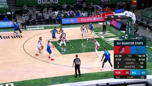 【NBA集錦】誰說只能你投超遠？奧古斯丁外線漂移三分一發(fā)入魂