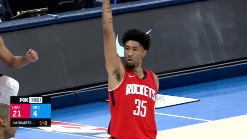 【NBA集錦】火箭單節(jié)48-24碾壓雷霆 狂飆11記三分全收錄