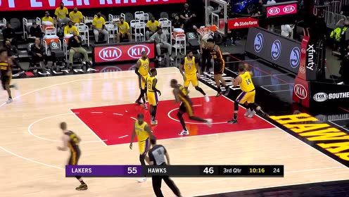 【NBA集錦】特雷楊vs湖人集錦 25分16助攻LOGO三分技驚四座
