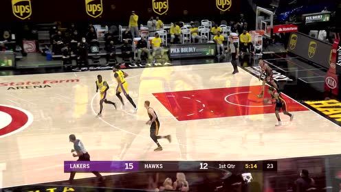 【NBA集錦】雙塔奇兵！小加制導(dǎo)助攻濃眉高難度吃餅