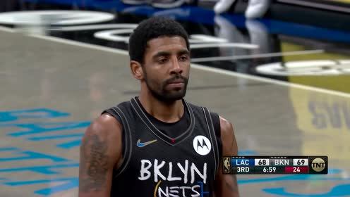 【NBA集錦】已經(jīng)越過你的身位就別追了 歐文籃下2+1終結(jié)手感太好了