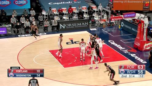 【NBA集錦】比爾風(fēng)騷擊地妙傳 八村壘左手霸氣劈山