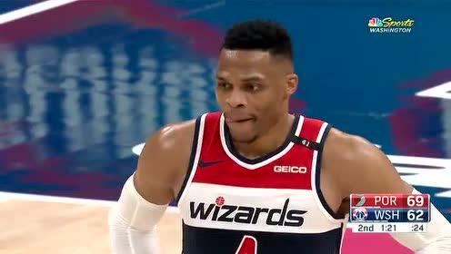 【NBA集錦】開拓者vs奇才第2節(jié)中文解說回放